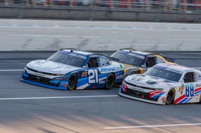 Austin Hill units NASCAR superspeedway report however beneath controversy Austin Hill units NASCAR superspeedway report however beneath controversy