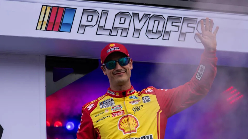 Denny Hamlin Begins Sounding the Alarm on Joey Logano Denny Hamlin Begins Sounding the Alarm on Joey Logano