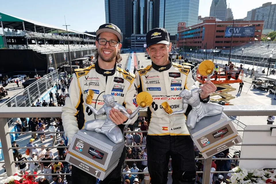 Corvette’s Detroit IMSA win practically slipped away late Corvette’s Detroit IMSA win practically slipped away late