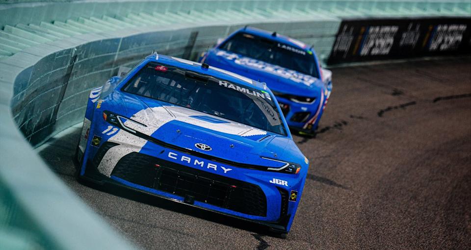 Briscoe, Hamlin lead Joe Gibbs Racing with Homestead high fives Briscoe, Hamlin lead Joe Gibbs Racing with Homestead high fives