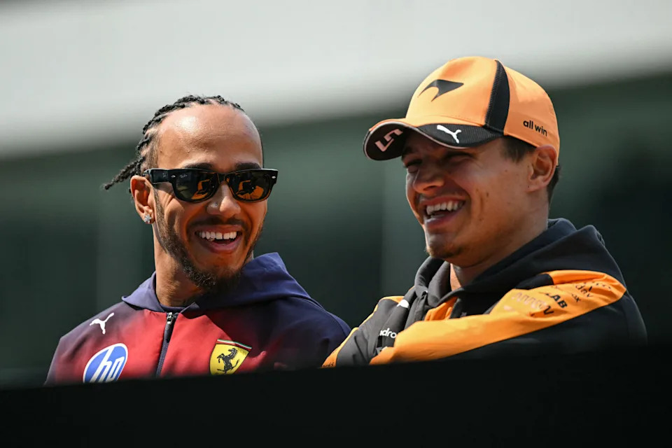 F1 Drivers Joke About Lewis Hamilton’s Rumored Relationship with Kim Kardashian F1 Drivers Joke About Lewis Hamilton’s Rumored Relationship with Kim Kardashian