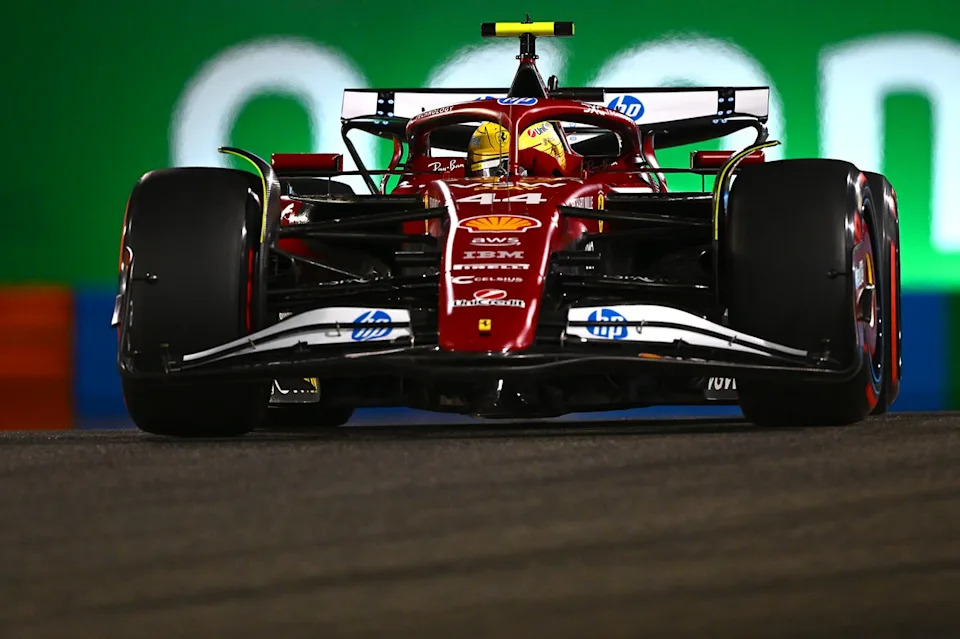 Lewis Hamilton apologises to Ferrari F1 staff after poor qualifying in Bahrain Lewis Hamilton apologises to Ferrari F1 staff after poor qualifying in Bahrain