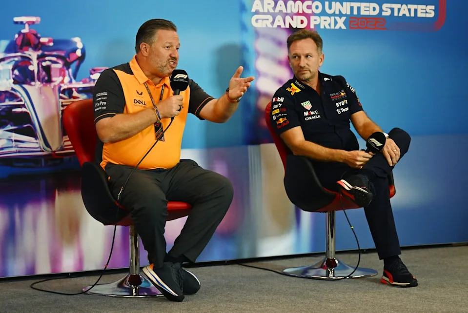 Christian Horner F1 return mooted by Zak Brown: ‘It’d be nice to have him again’ Christian Horner F1 return mooted by Zak Brown: ‘It’d be nice to have him again’