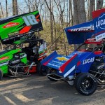 Kyle, Brexton Busch compete head-to-head for first time at Millbridge Speedway Kyle, Brexton Busch compete head-to-head for first time at Millbridge Speedway