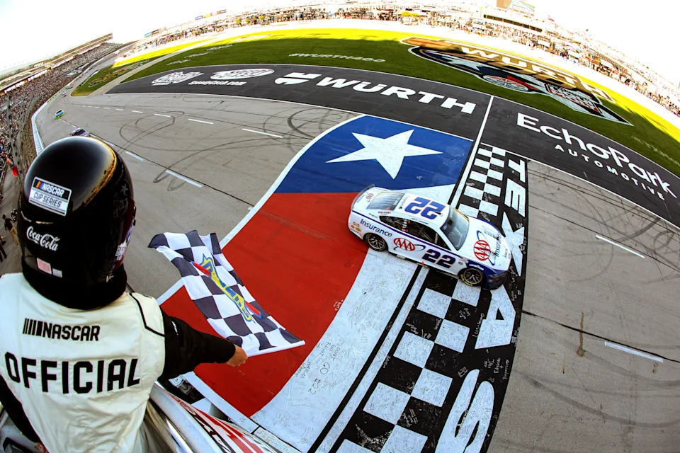 NASCAR By means of the Gears: Joey Logano wins at Texas; Denny Hamlin tries to elect new pope NASCAR By means of the Gears: Joey Logano wins at Texas; Denny Hamlin tries to elect new pope