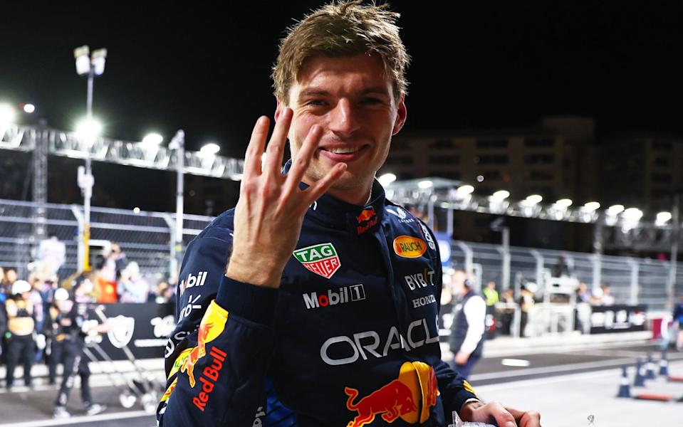 Max Verstappen lands fourth world title after George Russell wins Las Vegas GP Max Verstappen lands fourth world title after George Russell wins Las Vegas GP
