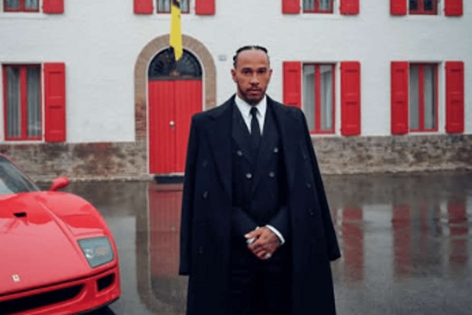 F1 followers spotlight hidden message from Lewis Hamilton’s Ferrari unveiling F1 followers spotlight hidden message from Lewis Hamilton’s Ferrari unveiling