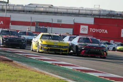 NASCAR suspends two Ross Chastain crew members for runaway wheel NASCAR suspends two Ross Chastain crew members for runaway wheel
