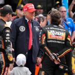 Drivers embrace consideration increase they get from President Trump visiting Daytona 500 Drivers embrace consideration increase they get from President Trump visiting Daytona 500