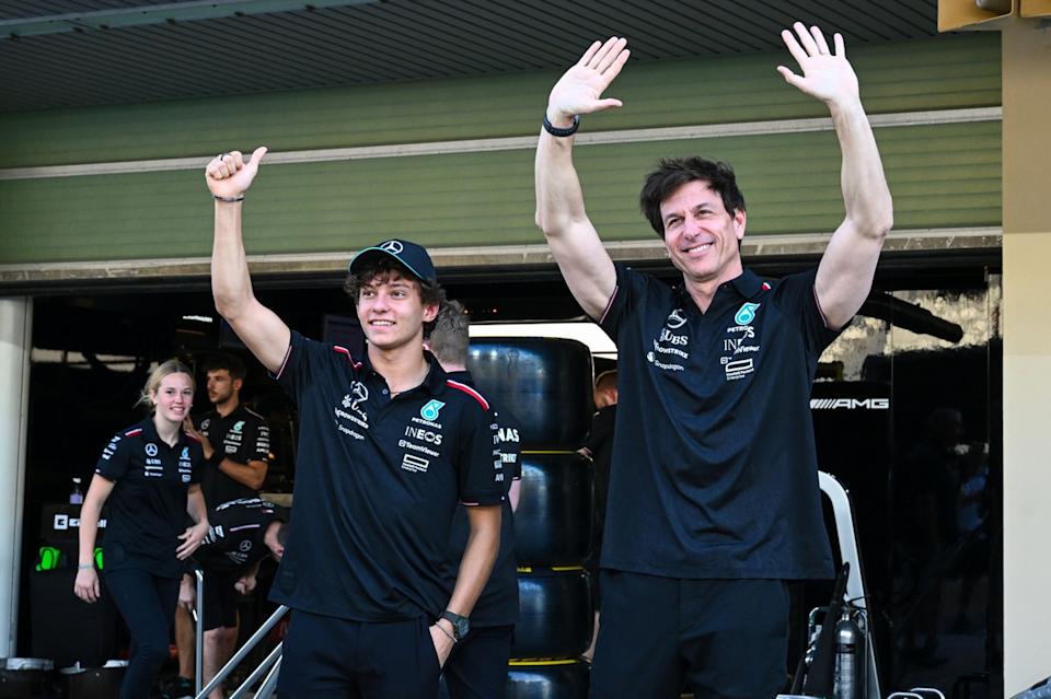 Wolff stops flirting with Verstappen and backs Antonelli to rival Russell at Mercedes Wolff stops flirting with Verstappen and backs Antonelli to rival Russell at Mercedes