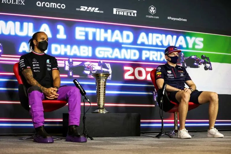 F1 press convention host says Lewis Hamilton ‘could not take a look at’ Max Verstappen earlier than title decider F1 press convention host says Lewis Hamilton ‘could not take a look at’ Max Verstappen earlier than title decider