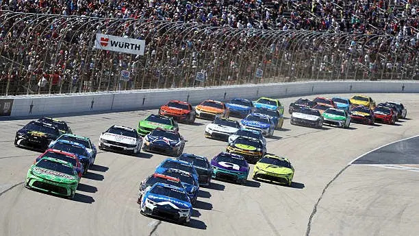Kyle Busch Aggressively Bumps John Hunter Nemechek at Texas Motor Speedway Kyle Busch Aggressively Bumps John Hunter Nemechek at Texas Motor Speedway