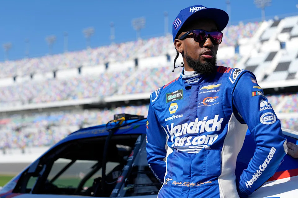 Mark Martin Provides Massive Shout Out to Rajah Caruth After A number of Saves in Atlanta Race Mark Martin Provides Massive Shout Out to Rajah Caruth After A number of Saves in Atlanta Race