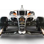 Arrow McLaren steps exterior of the all-Papaya livery traces for Indy 500 Arrow McLaren steps exterior of the all-Papaya livery traces for Indy 500
