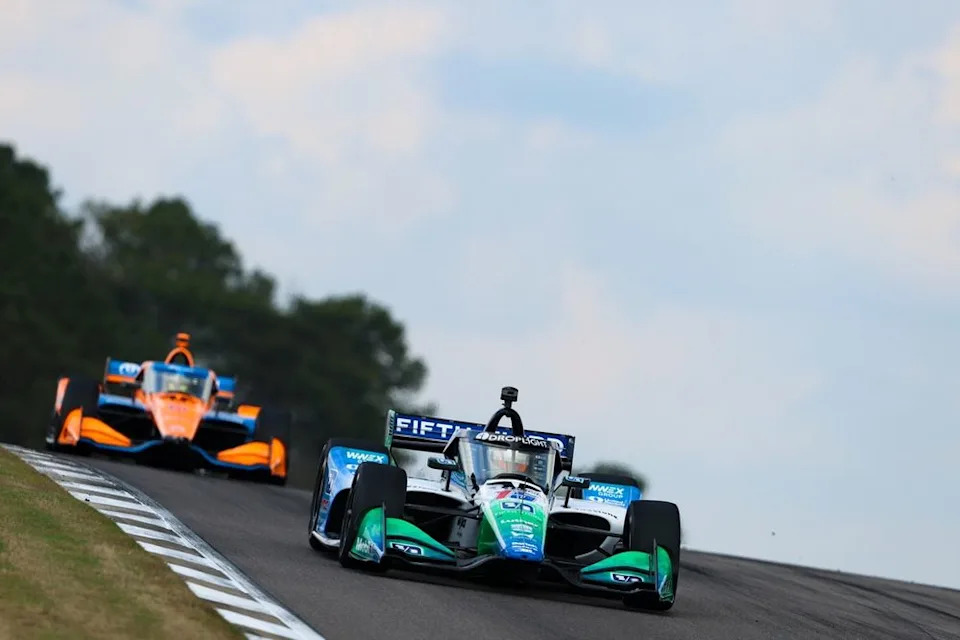 Graham Rahal “not a fan” of recent rule permitting push-to-pass on restarts Graham Rahal “not a fan” of recent rule permitting push-to-pass on restarts