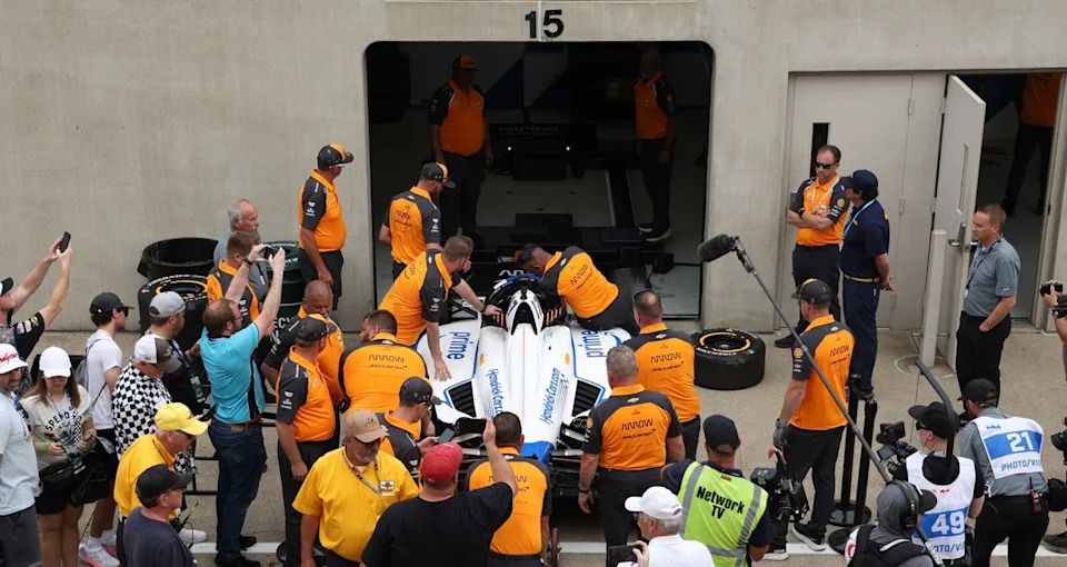 Kyle Larson’s confidence unwavering after crash in Indy 500 qualifying observe Kyle Larson’s confidence unwavering after crash in Indy 500 qualifying observe