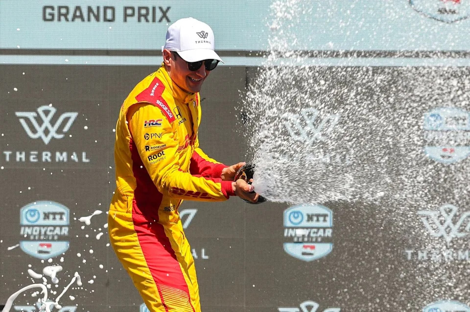 Alex Palou pounces late at Thermal Membership for back-to-back IndyCar wins Alex Palou pounces late at Thermal Membership for back-to-back IndyCar wins