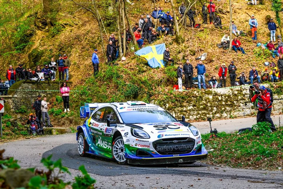 WRC Croatia: Oliver Solberg crashes out on opening stage WRC Croatia: Oliver Solberg crashes out on opening stage