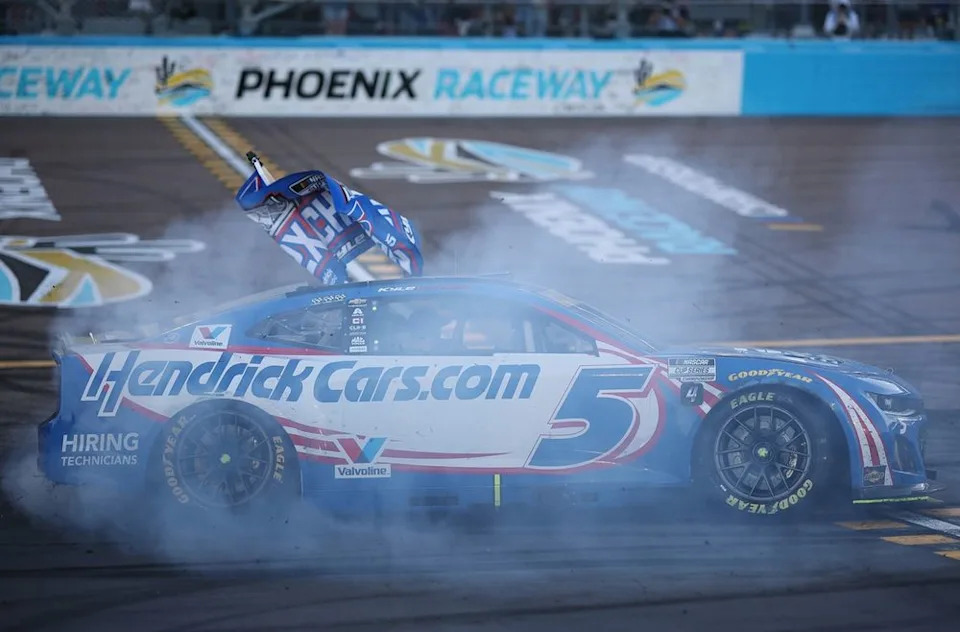 Kyle Larson indicators a five-year contract extension with Hendrick Kyle Larson indicators a five-year contract extension with Hendrick