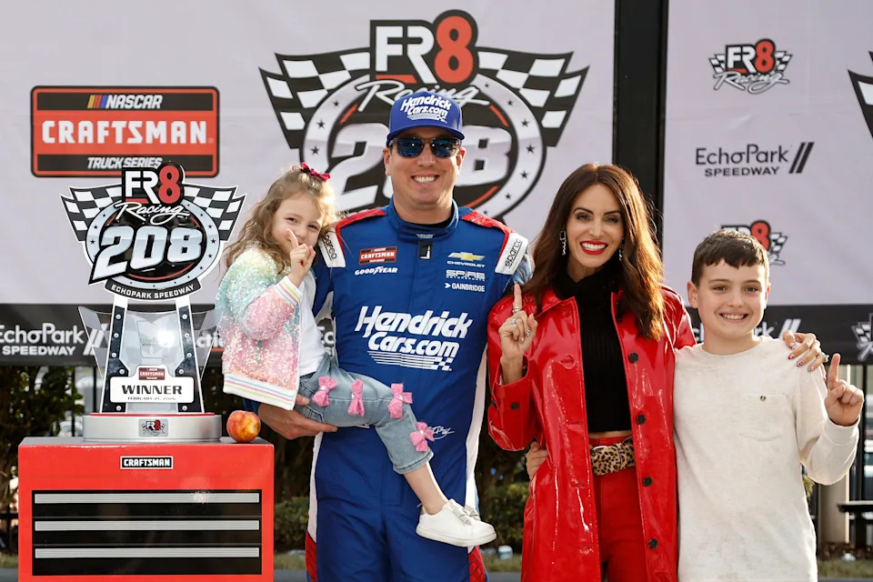 Monitor holds second of silence for Kyle Busch forward of NASCAR Vehicles race Monitor holds second of silence for Kyle Busch forward of NASCAR Vehicles race