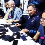 Christian Horner presents file of ‘proof’ to media to argue towards Max Verstappen penalties Christian Horner presents file of ‘proof’ to media to argue towards Max Verstappen penalties