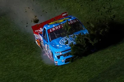 Chandler Smith wins Daytona Truck race in unreal four-wide end Chandler Smith wins Daytona Truck race in unreal four-wide end