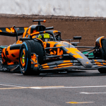McLaren launch 2025 F1 automotive with particular ‘camouflage’ livery at Silverstone McLaren launch 2025 F1 automotive with particular ‘camouflage’ livery at Silverstone
