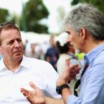 Martin Brundle sends Damon Hill touching farewell message after Sky F1 exit Martin Brundle sends Damon Hill touching farewell message after Sky F1 exit