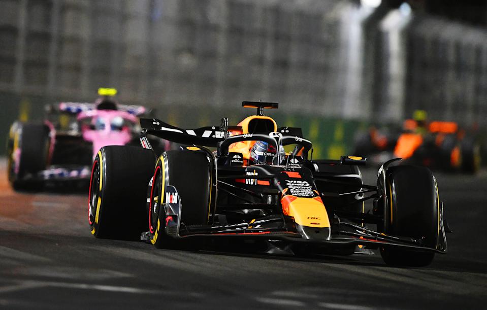 Components 1: Max Verstappen clinches 4th straight title as George Russell wins Las Vegas Grand Prix Components 1: Max Verstappen clinches 4th straight title as George Russell wins Las Vegas Grand Prix