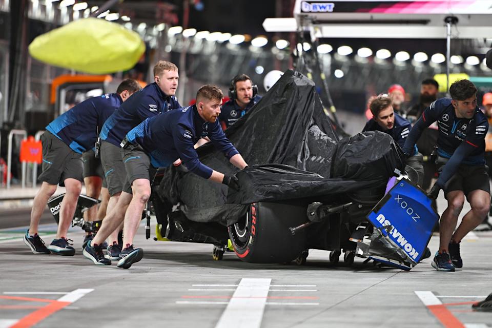 Franco Colapinto medical replace after large crash in Las Vegas GP qualifying Franco Colapinto medical replace after large crash in Las Vegas GP qualifying