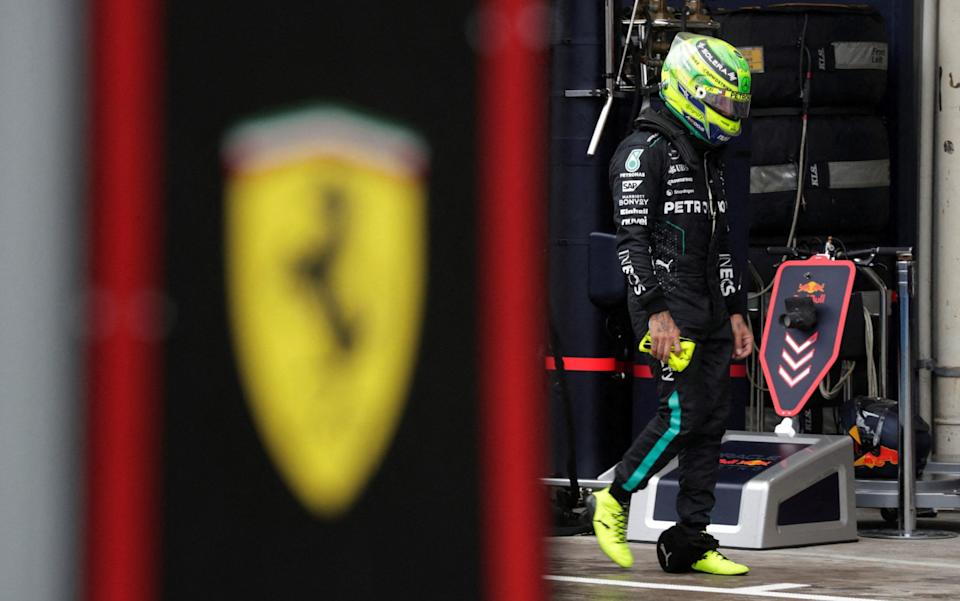 Mercedes baffled by Lewis Hamilton’s cryptic radio message – however have Ferrari signed a busted flush? Mercedes baffled by Lewis Hamilton’s cryptic radio message – however have Ferrari signed a busted flush?