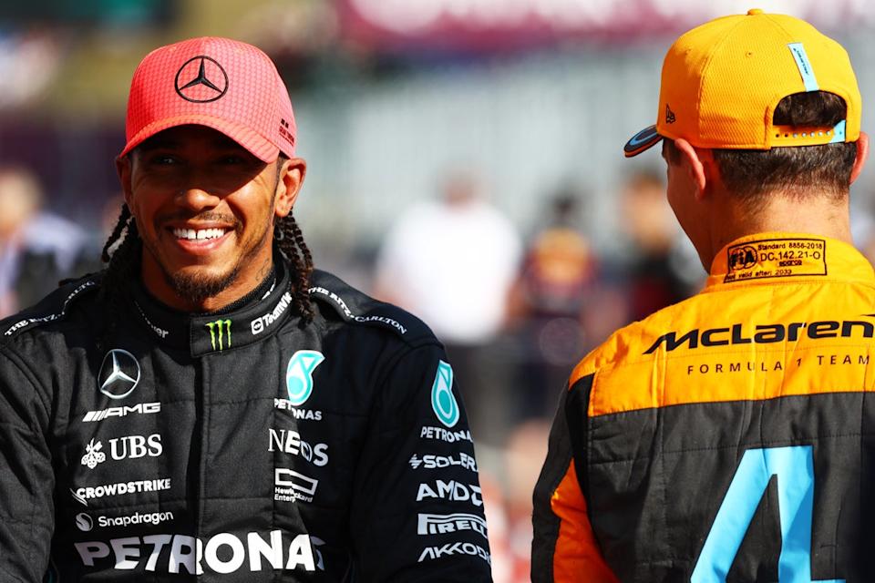 Martin Brundle dismisses ‘potshot’ declare over Lewis Hamilton and Lando Norris Martin Brundle dismisses ‘potshot’ declare over Lewis Hamilton and Lando Norris