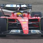 Hamilton has first check in Ferrari F1 automobile at Fiorano Hamilton has first check in Ferrari F1 automobile at Fiorano