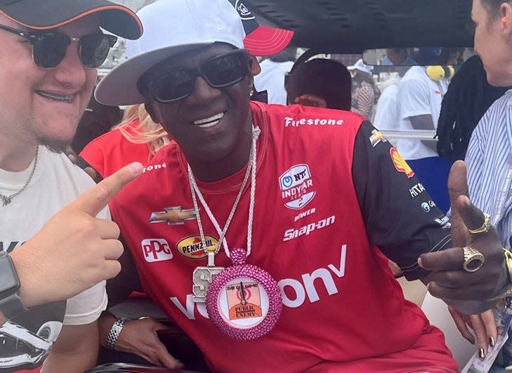Taste Flav and Diplo are on the Music Metropolis Grand Prix IndyCar race Taste Flav and Diplo are on the Music Metropolis Grand Prix IndyCar race