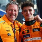Norris wins to seal constructors’ title for McLaren Norris wins to seal constructors’ title for McLaren