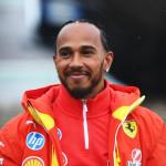 Lewis Hamilton makes first public look in Ferrari colors at F1 75 Stay in London Lewis Hamilton makes first public look in Ferrari colors at F1 75 Stay in London
