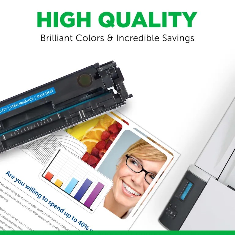 Clover Imaging Remanufactured High Yield Cyan Toner Cartridge for HP 410X (CF411X)
