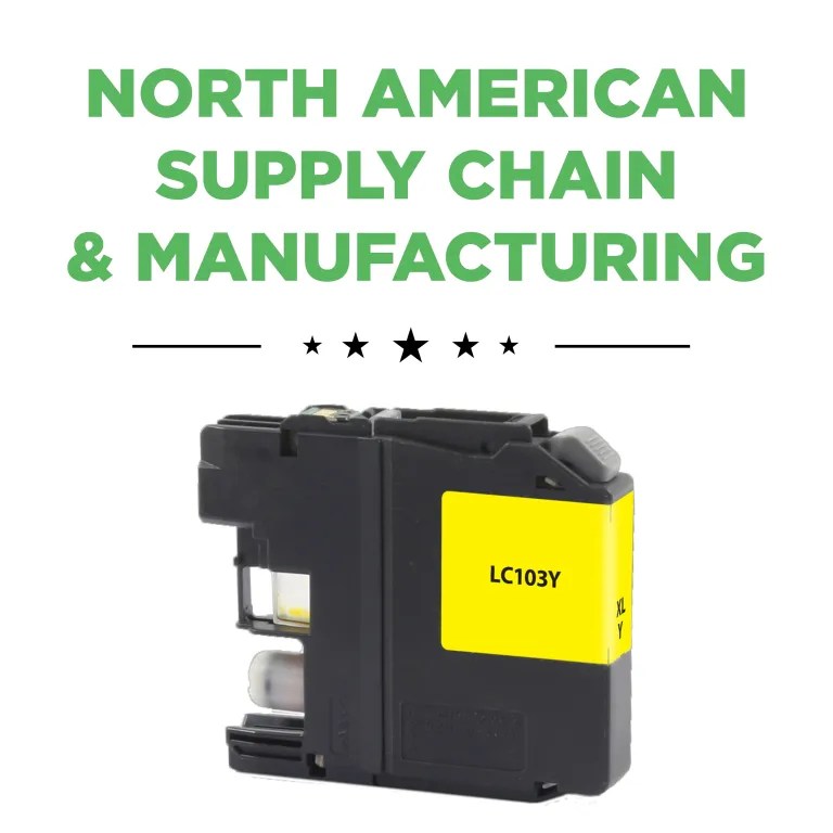 Clover Imaging Remanufactured High Yield Yellow Ink Cartridge for Brother LC103XL