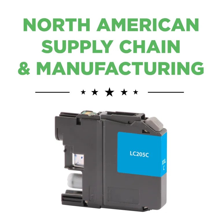 Clover Imaging Remanufactured Super High Yield Cyan Ink Cartridge for Brother LC205XXL