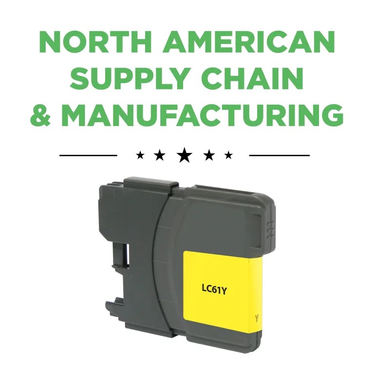 Clover Imaging Remanufactured High Yield Yellow Ink Cartridge for Brother LC65