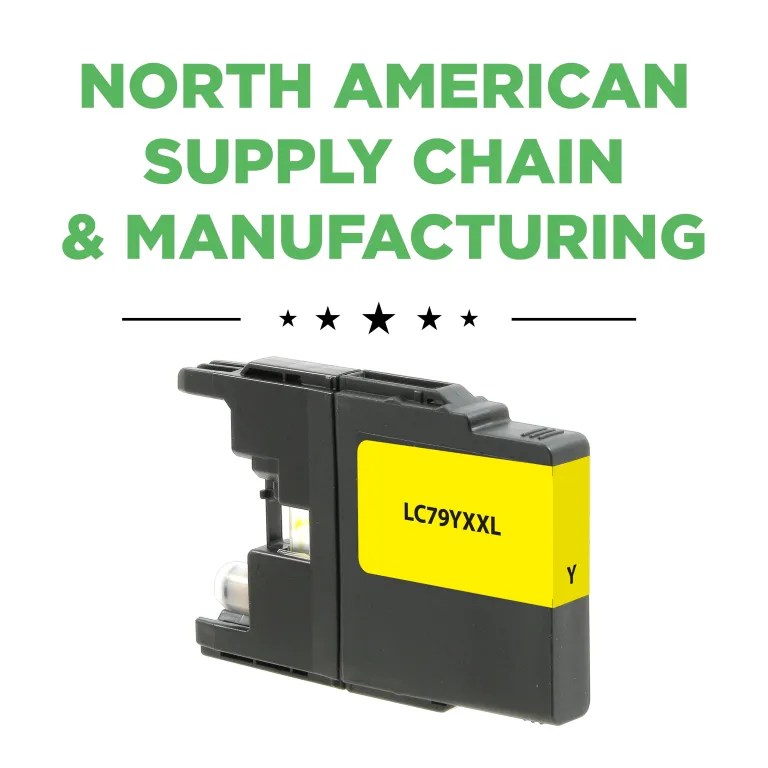 Clover Imaging Remanufactured Extra High Yield Yellow Ink Cartridge for Brother LC79XXL