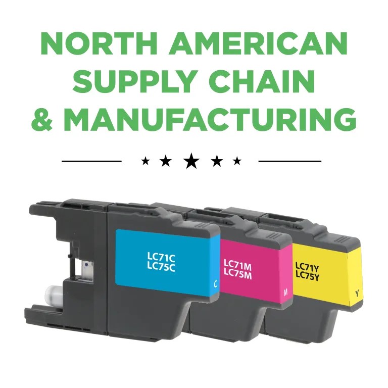 Clover Imaging Remanufactured Cyan, Magenta, Yellow Ink Cartridges for Brother LC71 3-Pack