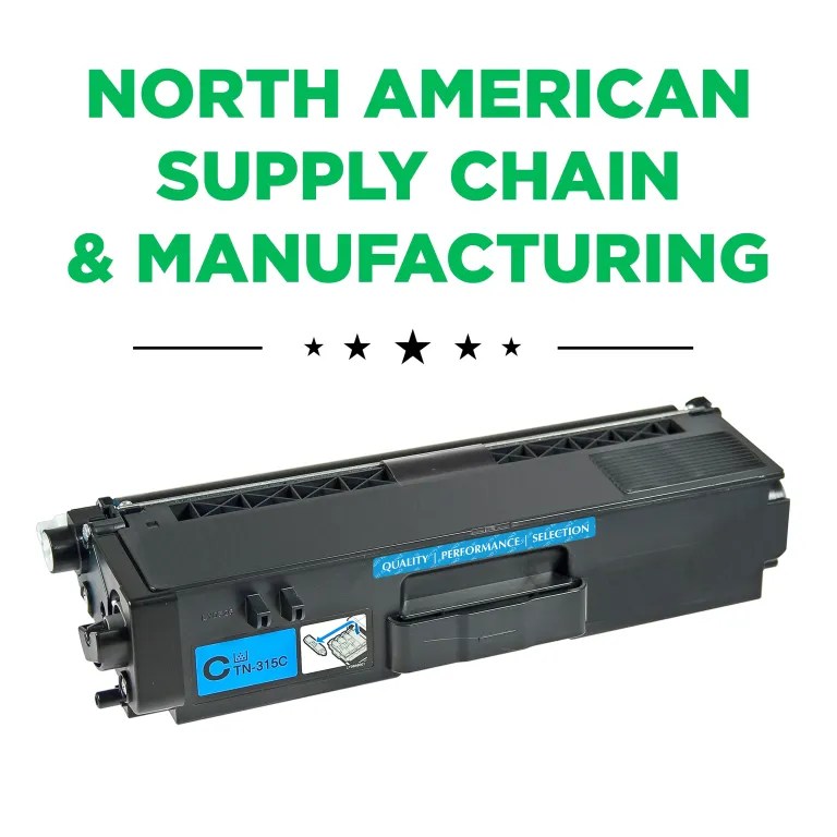 Clover Imaging Remanufactured High Yield Cyan Toner Cartridge for Brother TN315