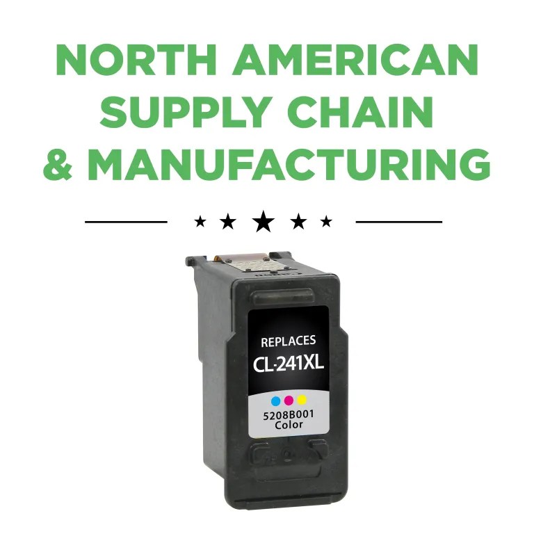 Clover Imaging Remanufactured High Yield Color Ink Cartridge for Canon CL-241XL (5208B001)