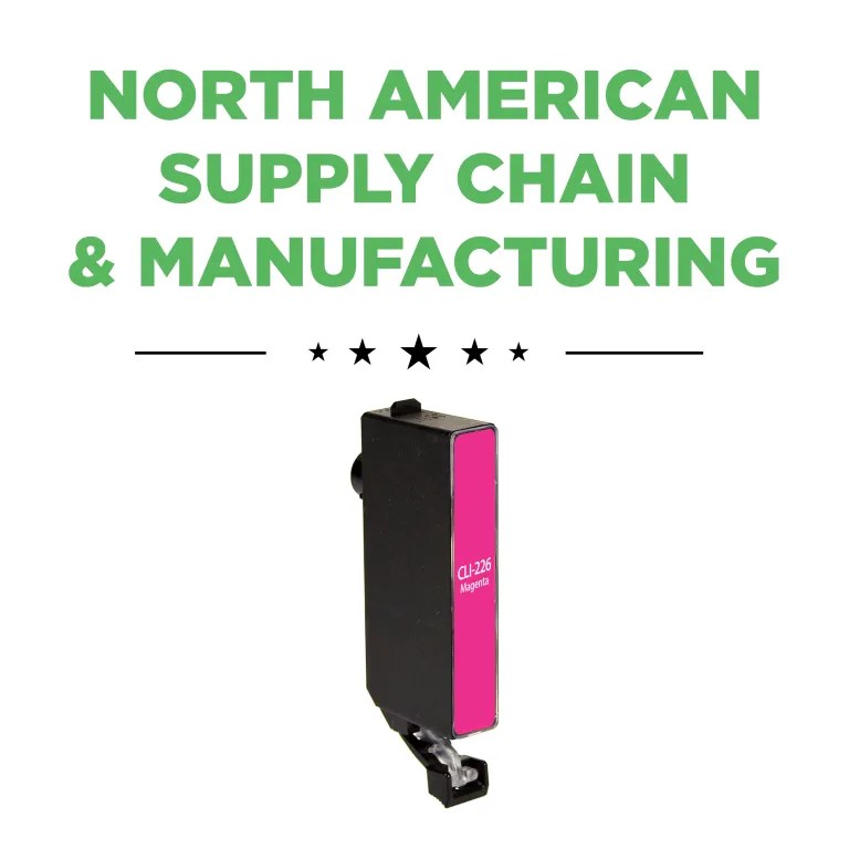 Clover Imaging Remanufactured Magenta Ink Cartridge for Canon CLI-226 (4548B001)