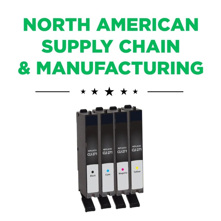 Clover Imaging Remanufactured Black, Cyan, Magenta, Yellow Ink Cartridges for Canon CLI-271 (0390C005) 4-Pack