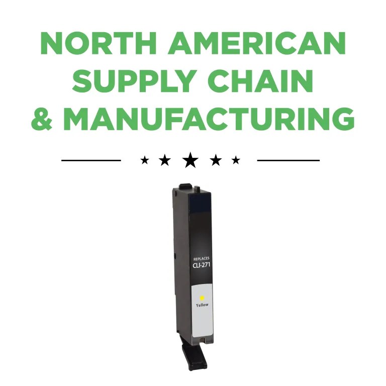 Clover Imaging Remanufactured Yellow Ink Cartridge for Canon CLI-271 (0393C001)