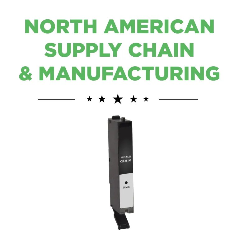 Clover Imaging Remanufactured High Yield Black Ink Cartridge for Canon CLI-281XL