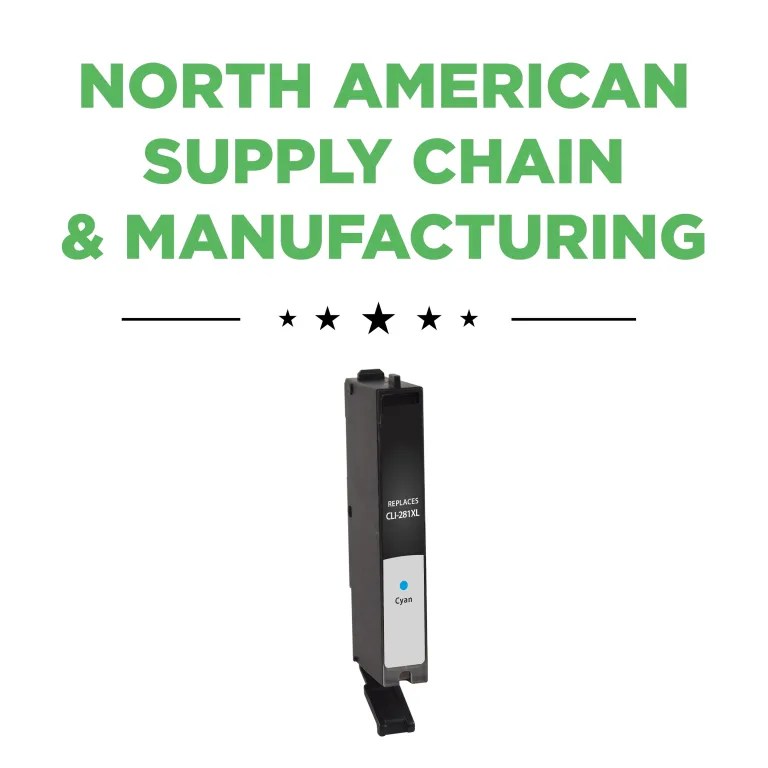 Clover Imaging Remanufactured High Yield Cyan Ink Cartridge for Canon CLI-281XL