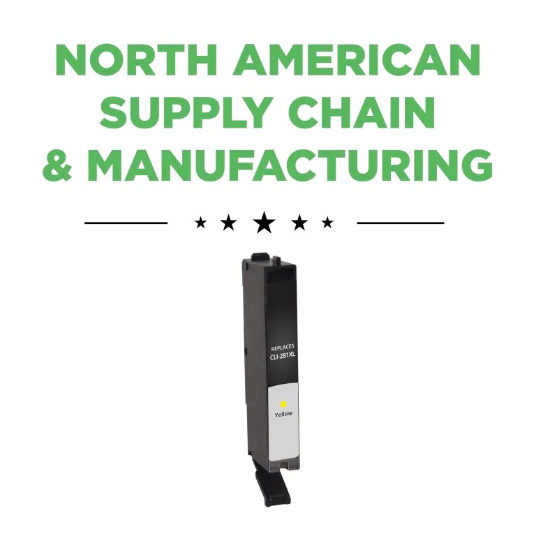 Clover Imaging Remanufactured High Yield Yellow Ink Cartridge for Canon CLI-281XL